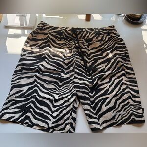 Men's Zebra Print Hybrid Shorts